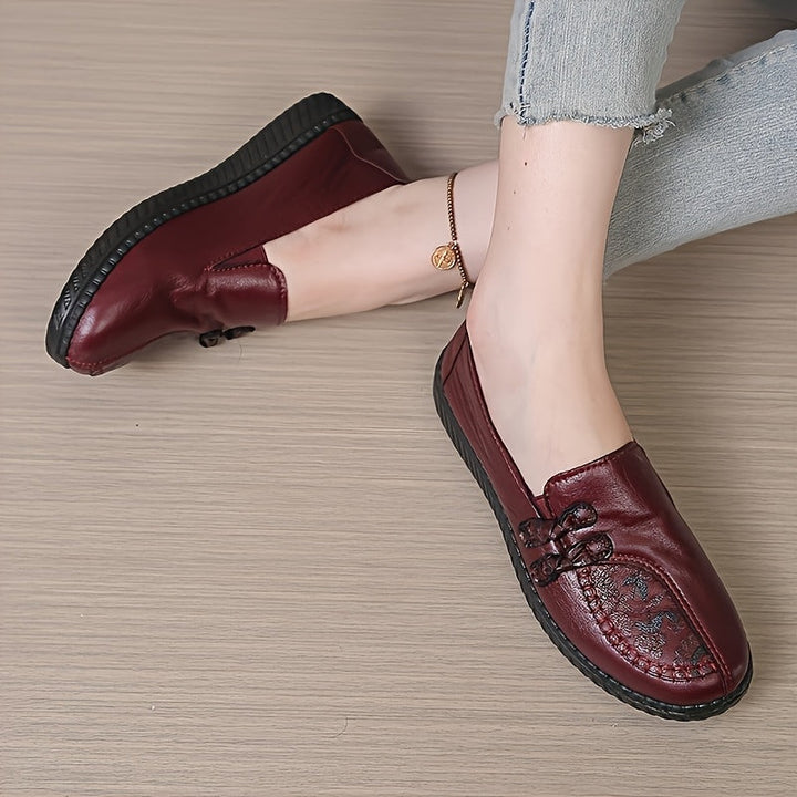 Geraldine | Vadderade Slip-On Loafers