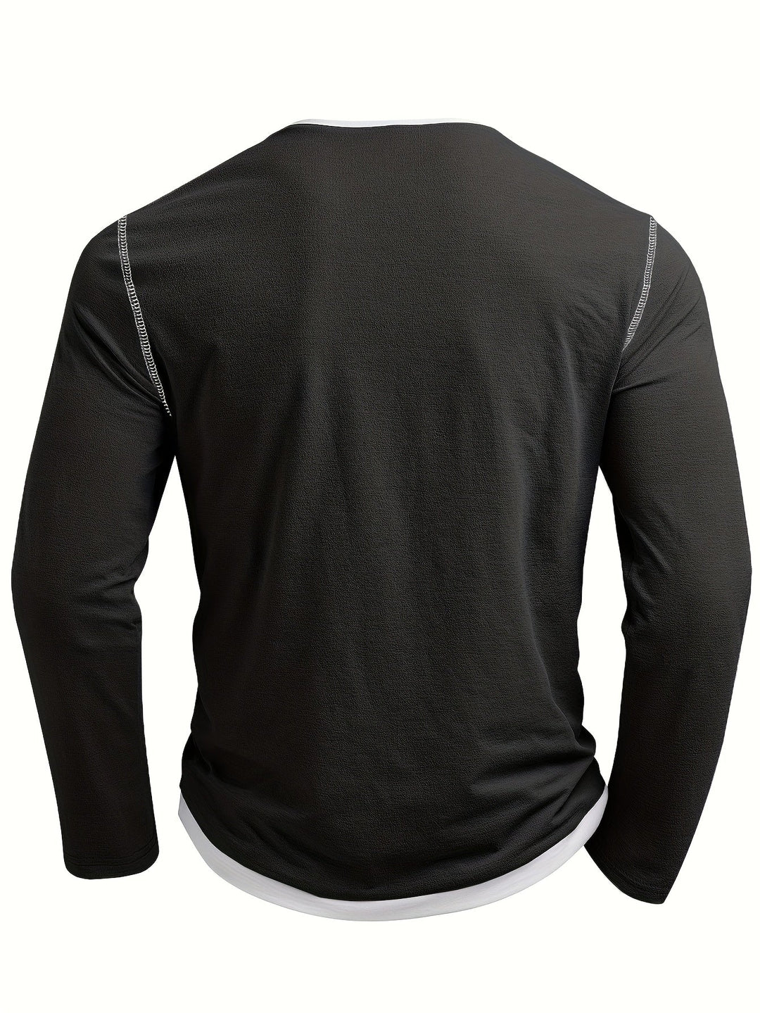 Nathan | Raffinerad Notch-Neck Henley Skjorta