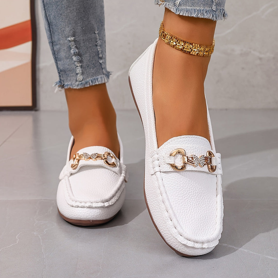 Nora | Elegant Spänne Loafers
