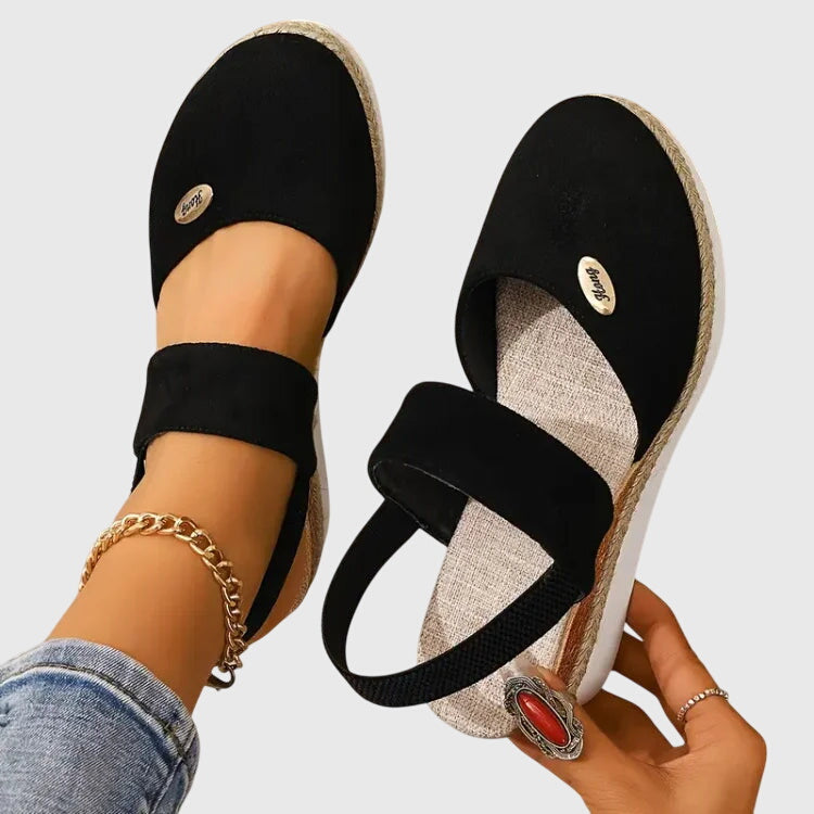 Ruth | Dämpade Kilklack Sandaler