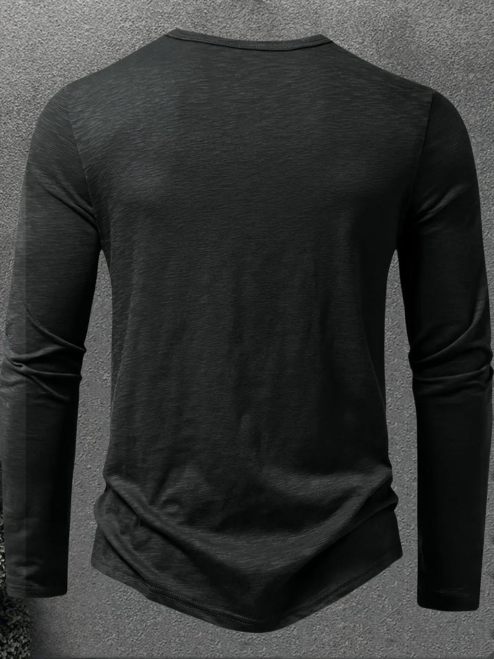Dalton | Klassisk Knapp-Placket Henley