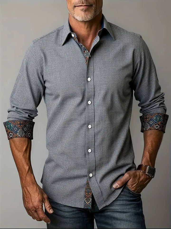 Theo | Skräddarsydd Button-Up Skjorta