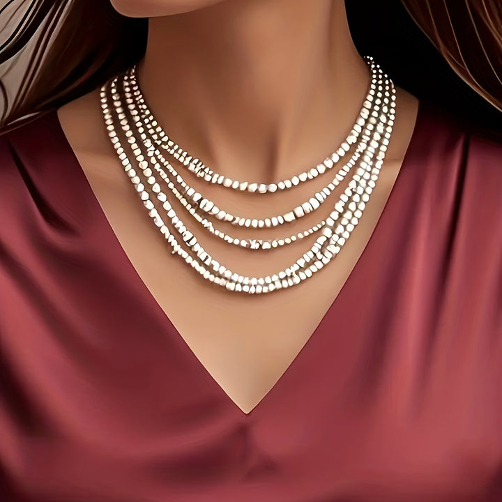 Estelle | Draperad V-ringad Blus