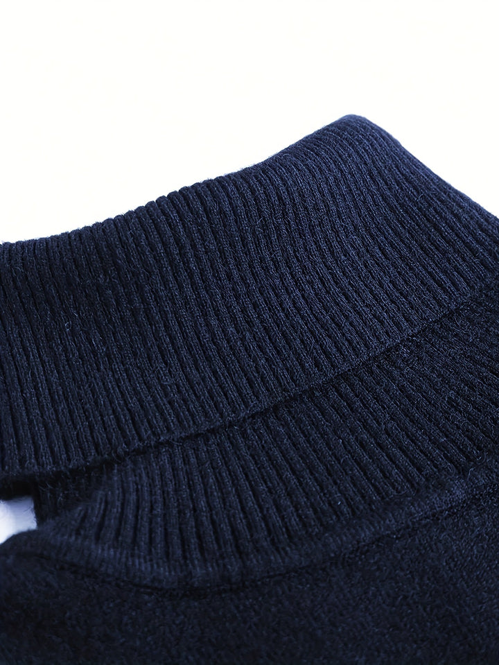 Dominic | Förfinad Höghalsad Turtleneck