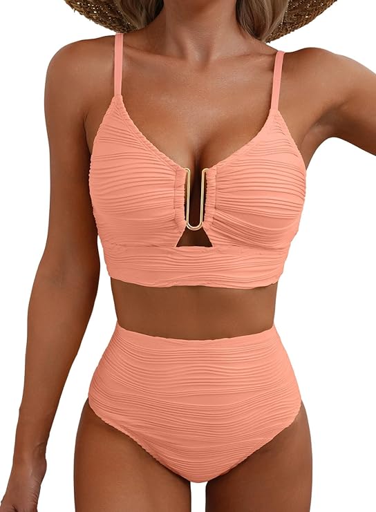 Camryn | Elegant Högmidjad Bikini