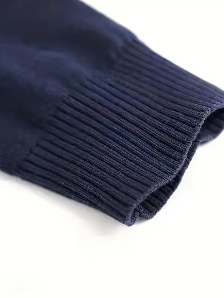 Malcolm | Klassisk Mock-Neck Tröja