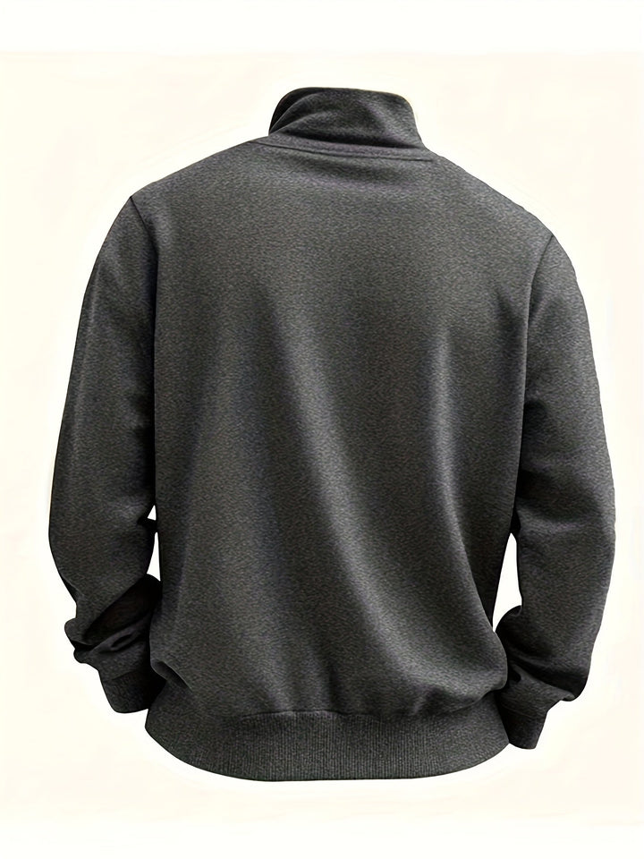 Emmett | Raffinerad Halv-Zip Pullover