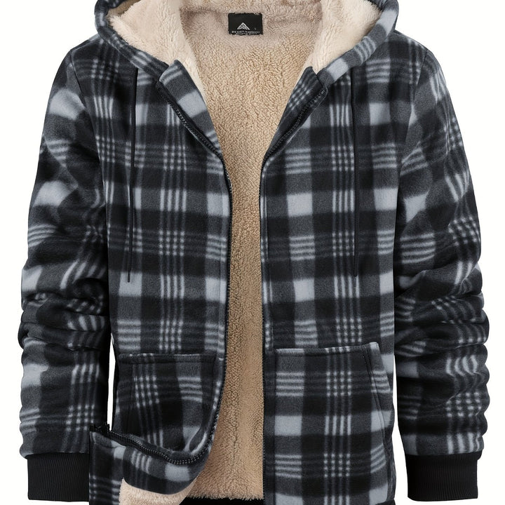 Declan | Mysig Hooded Zip-Up Jacka