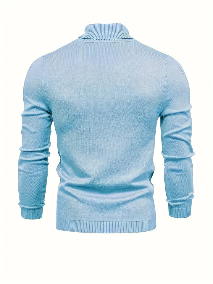 Malcolm | Klassisk Mock-Neck Tröja