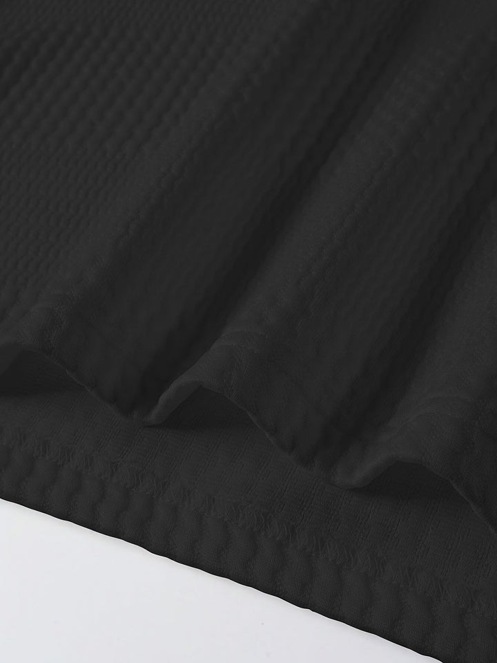 Fletcher | Texturerad långärmad polo
