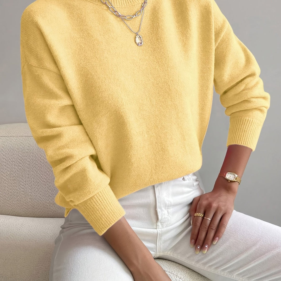 Lorelei | Förfinad Mock Neck Tröja