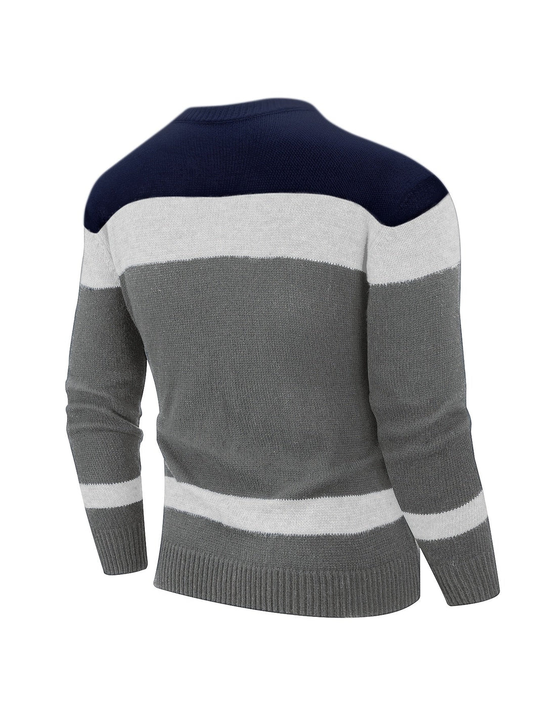 Ethan | Färgbloxstickad Tröja