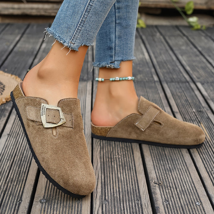 Winona | Slip-On Mules med Spänne