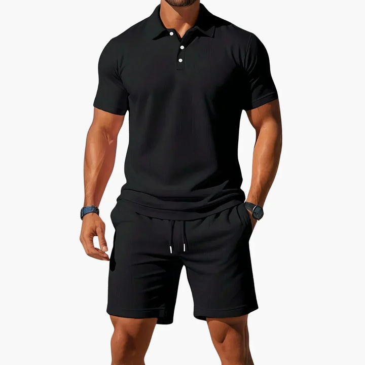 Connor | Sommar Polo &amp; Shorts Set
