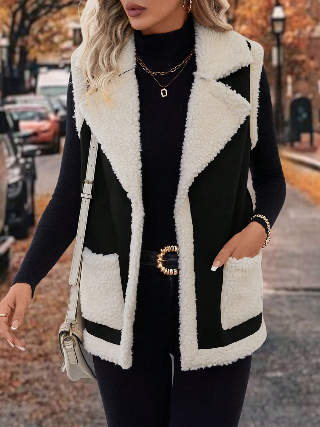 Sylvie | Mysig Krage Varm Västa