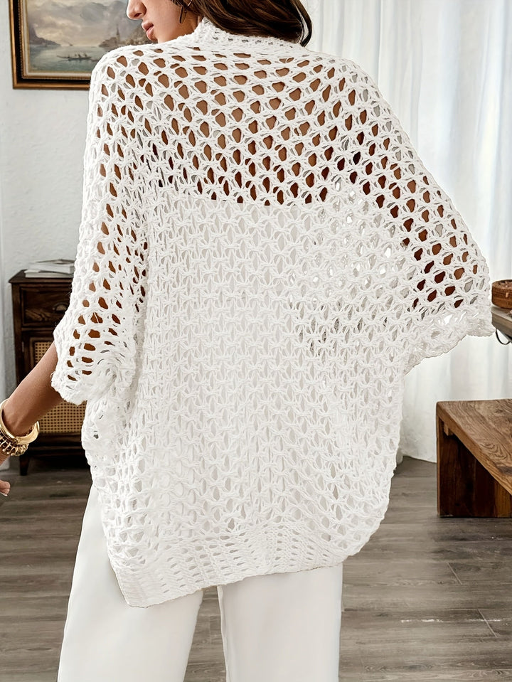 Susannah | Öppen Framsida Batwing Kofta