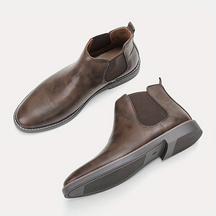 Nelson | Raffinerade Slip-On Chelsea Boots