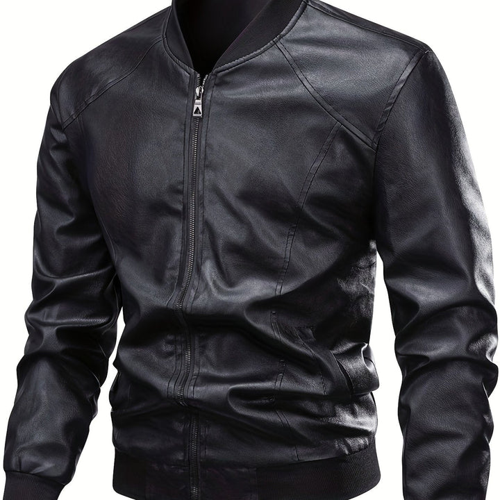 Dalton | Finsydd Zip-Up Bomberjacka
