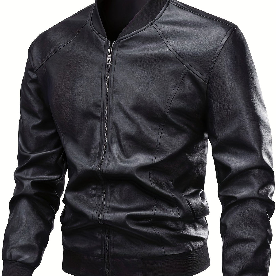 Dalton | Finsydd Zip-Up Bomberjacka