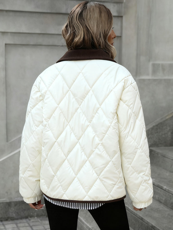 Imogen | Diamantquiltad Fodrad Jacka
