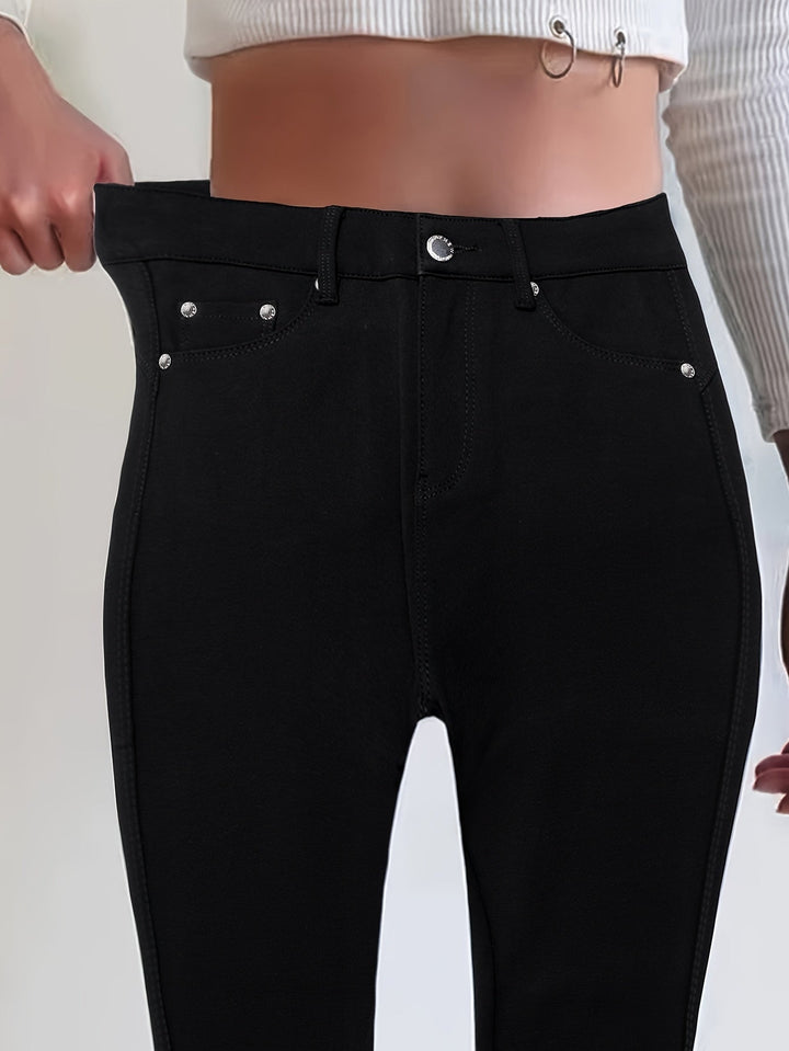 Joan | Högmidjade Skinny Jeans