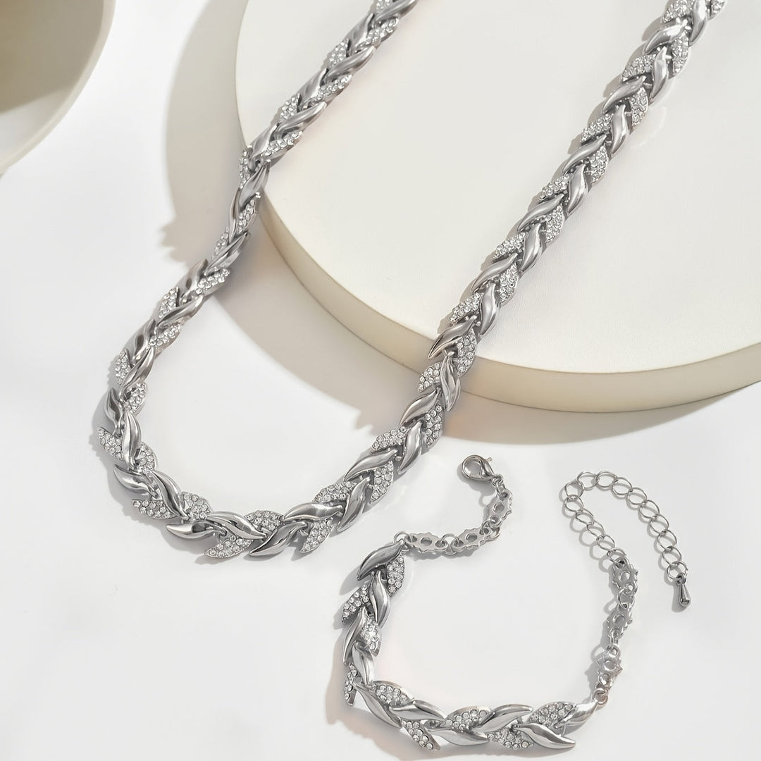 Marlene | Elegant Halsband och Armband Set