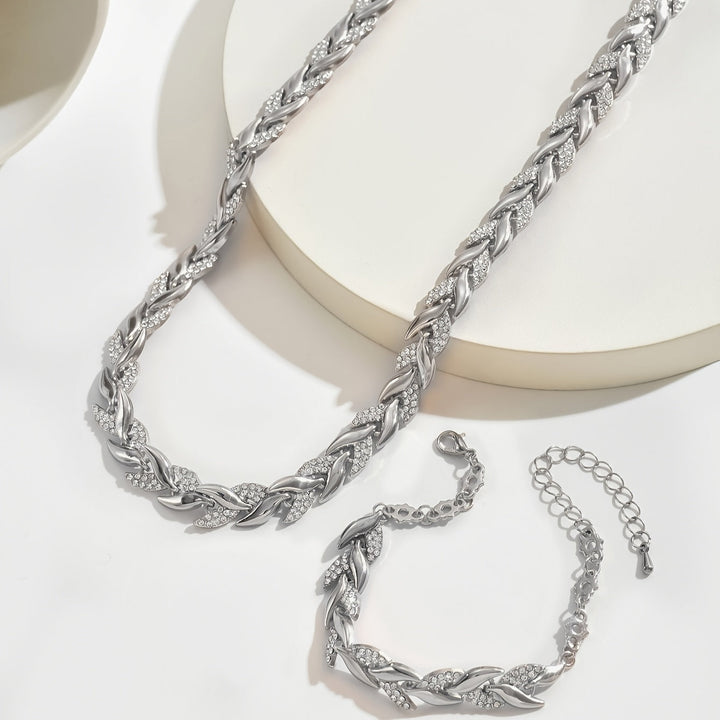 Marlene | Elegant Halsband och Armband Set