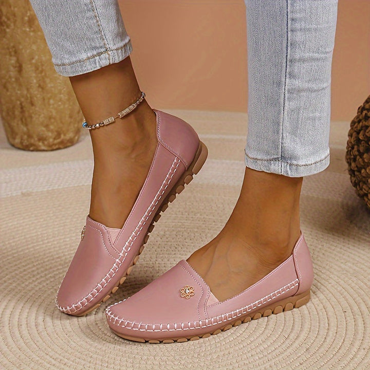 Charlene | Mjuka Slip-On Loafers