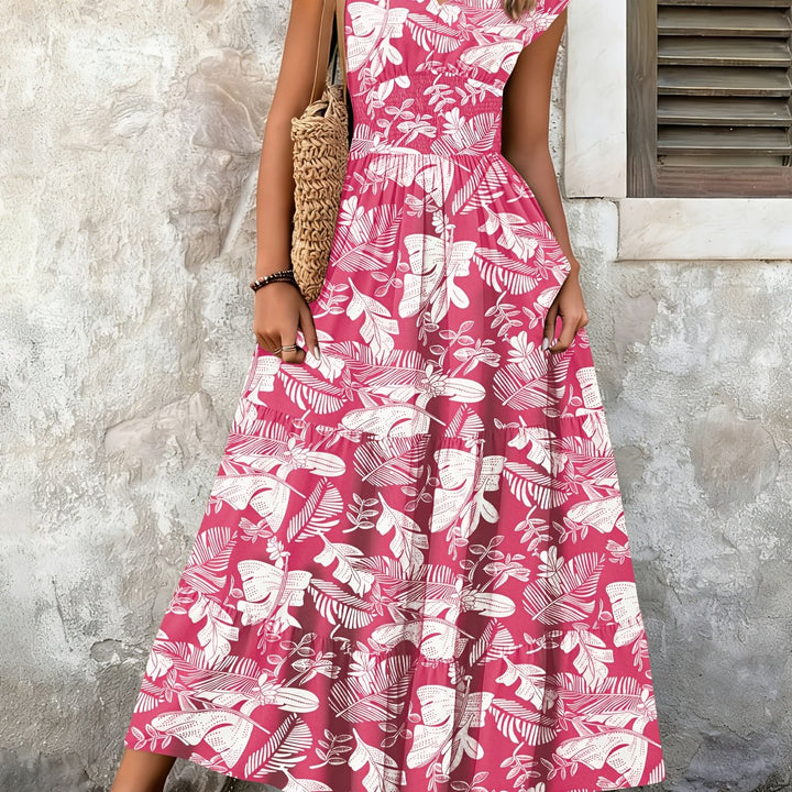Lorena | Flödande Bohemisk Maxi Klänning