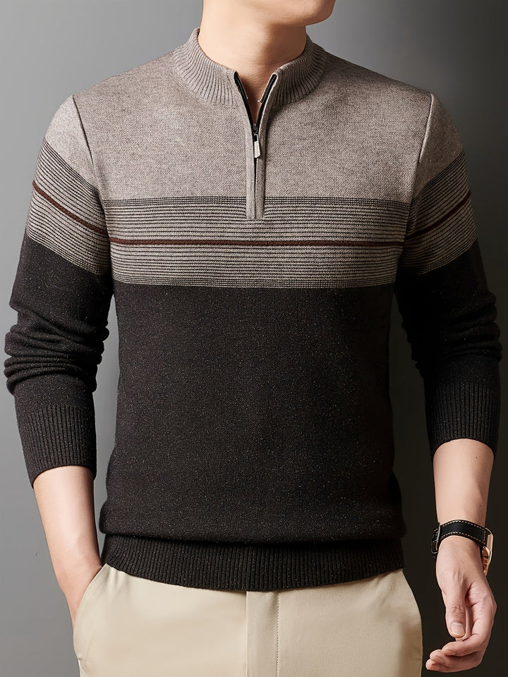 Oscar | Zip-Neck Tröja
