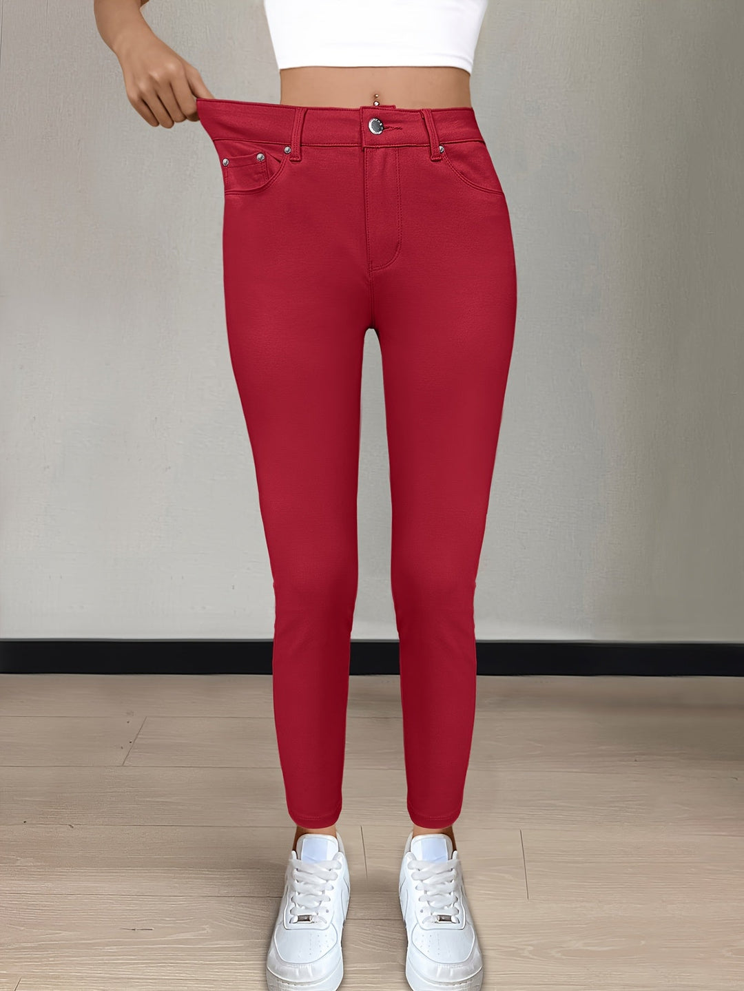 Sylvie | Högmidjade Skinny Jeans
