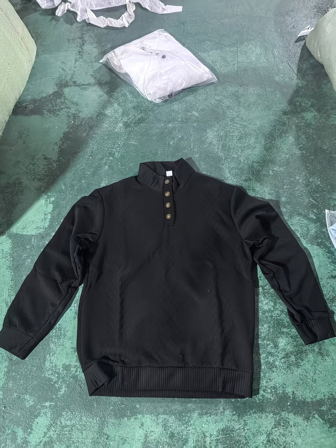 Ronan | Ståkrage Knapp Henley Tröja