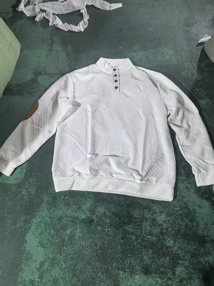 Ronan | Ståkrage Knapp Henley Tröja