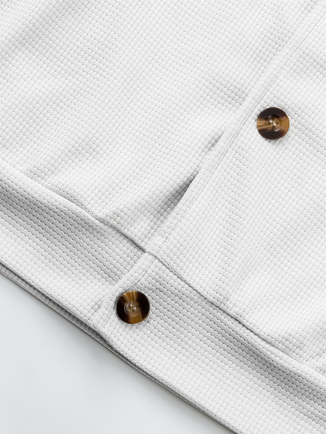 Foster | Texturerad Knappjacka