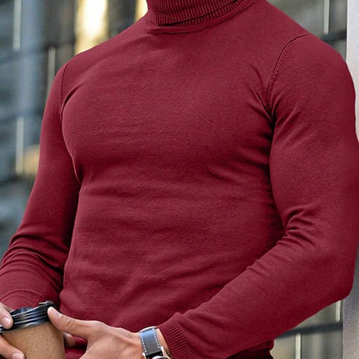 Dominic | Förfinad Höghalsad Turtleneck