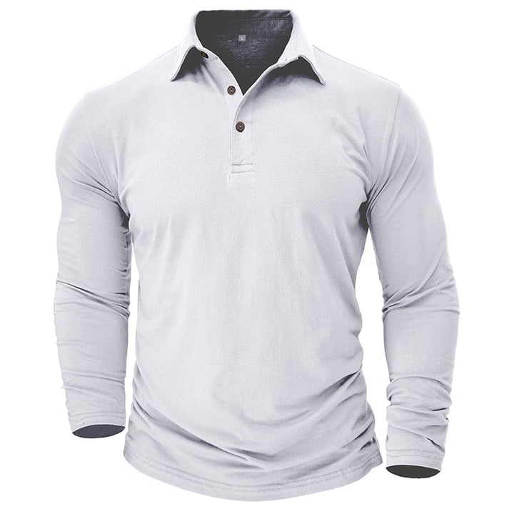 Travis Owen | Stilig Premium Långärmad Polo