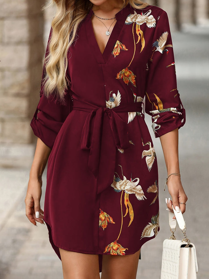 Annalise | Elegant Klänning med Midja