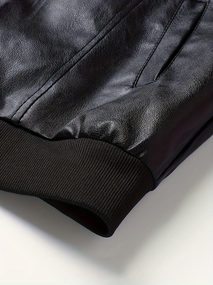Dalton | Finsydd Zip-Up Bomberjacka