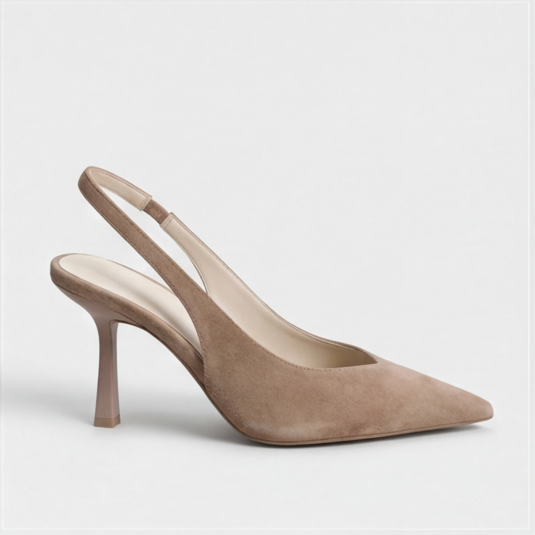 Giselle | Ortopediska Slingback Spetsiga Klackar