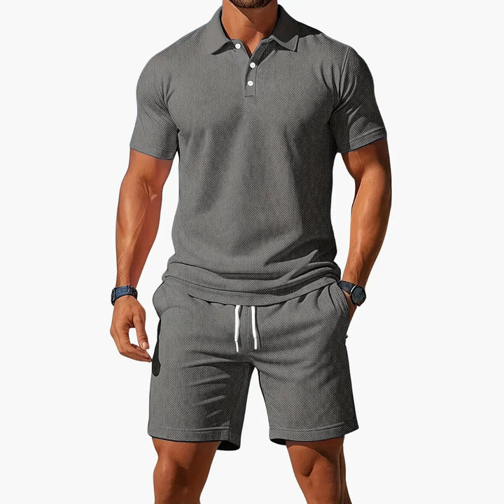 Connor | Sommar Polo &amp; Shorts Set