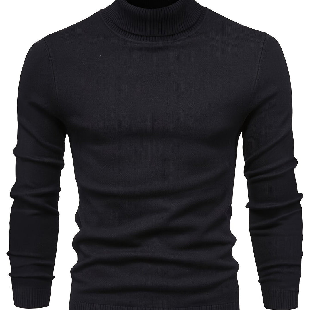 Malcolm | Klassisk Mock-Neck Tröja