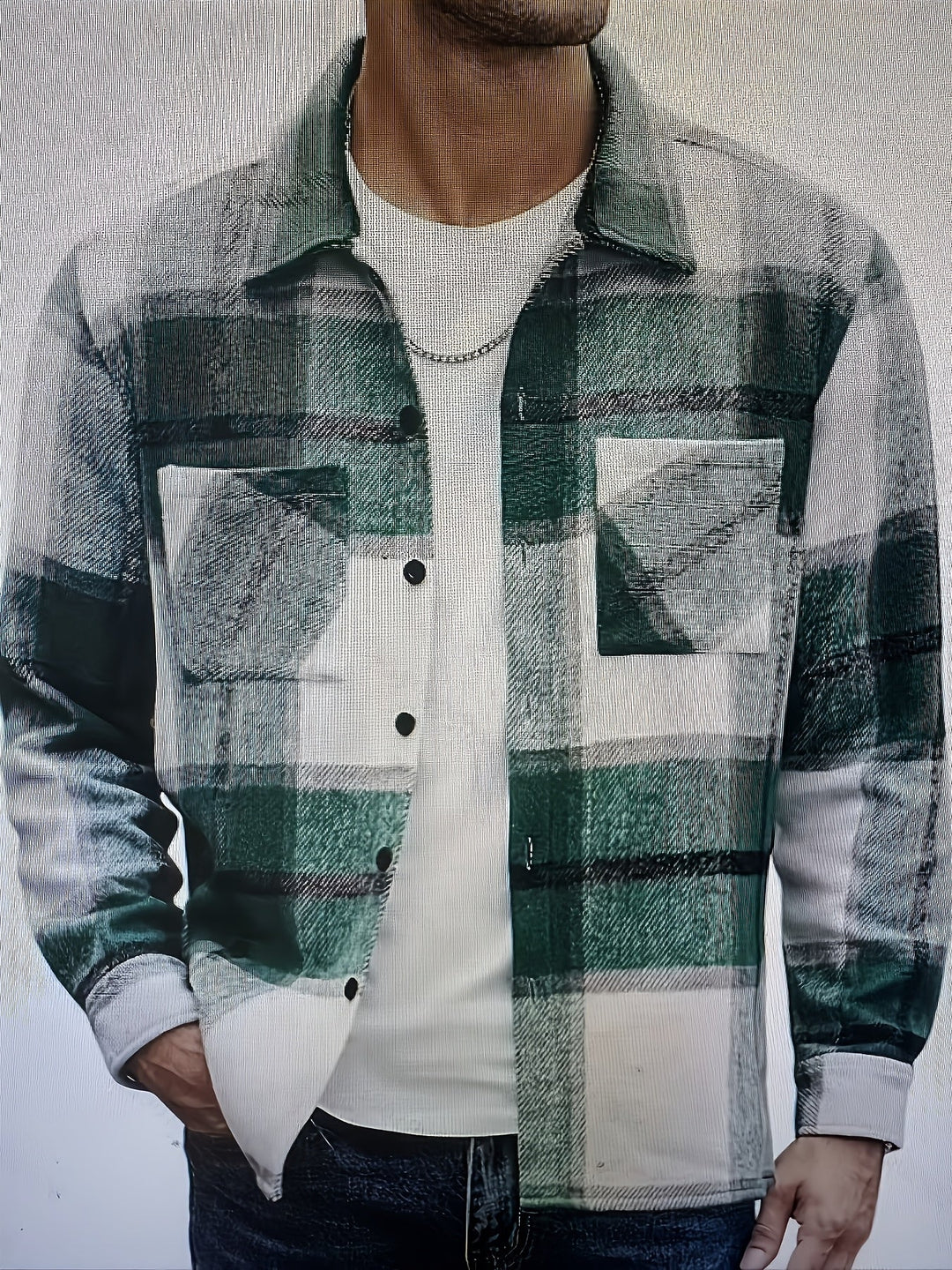 Corbin | Robust Rutigt Overshirt