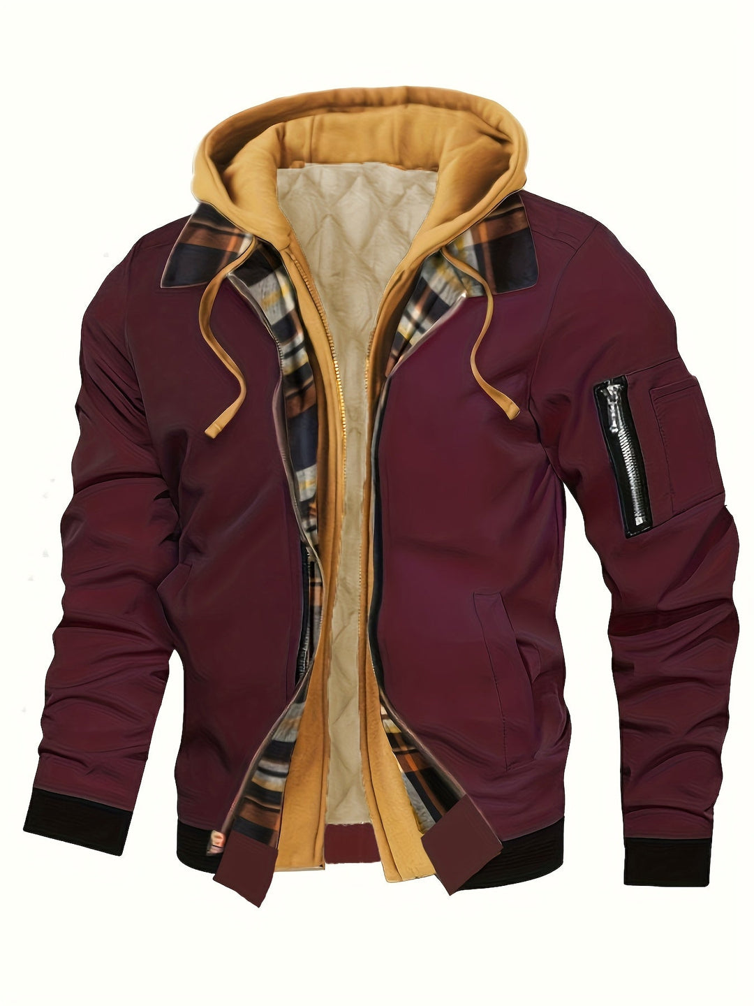Bryson | Huva Varmfodrad Zip Jacka