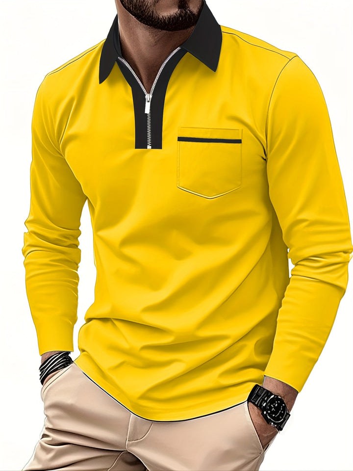 Curtis | Raffinerad Zip-Krage Polotröja