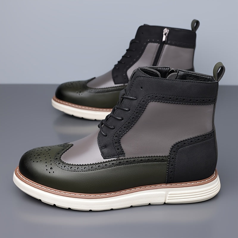 Lawrence | Raffinerade Wingtip Ankelstövlar