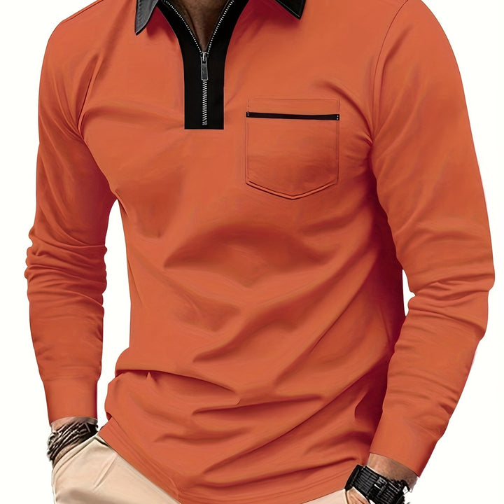 Curtis | Raffinerad Zip-Krage Polotröja