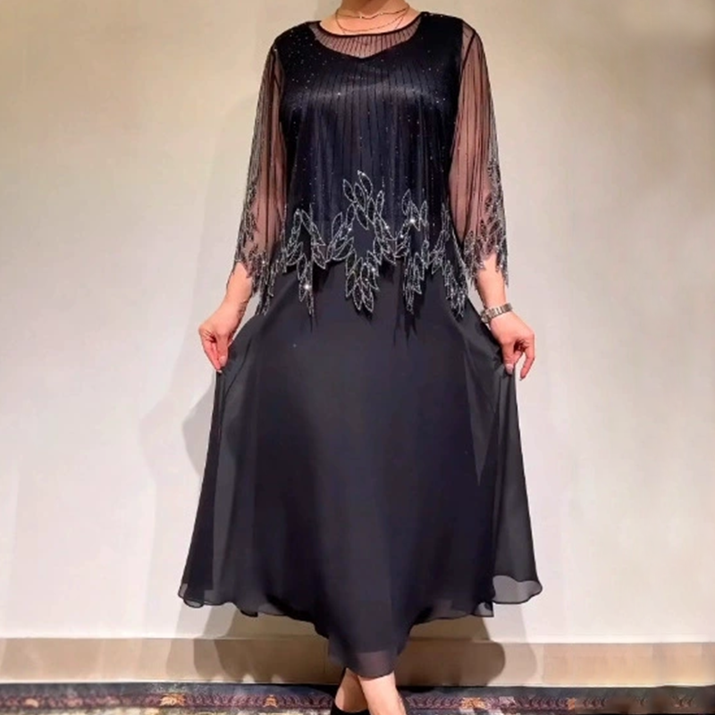 Ava | Stilig Casual Midi Klänning