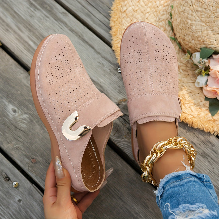 Annalise | Dämpade Wedge Träskor