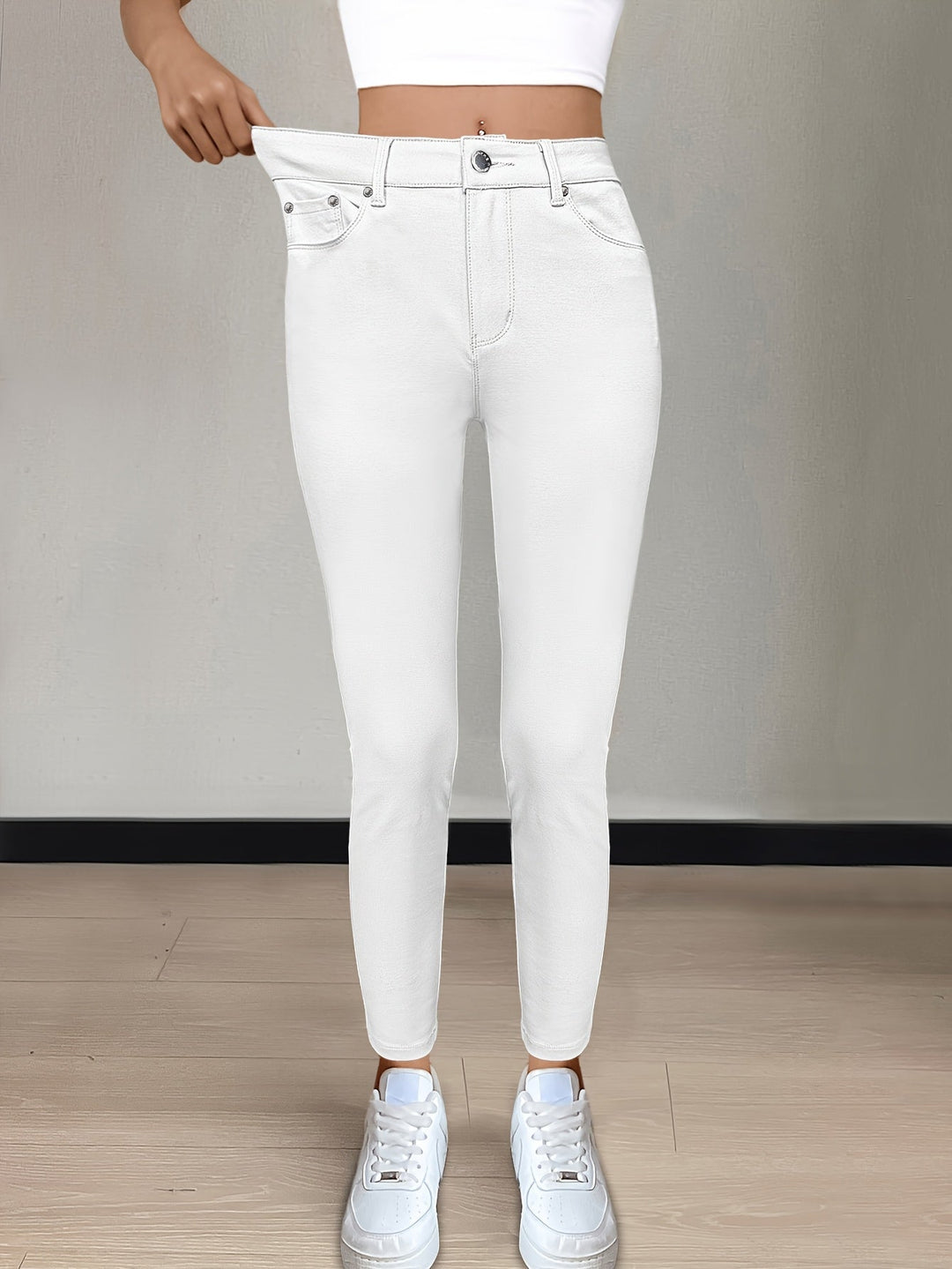 Sylvie | Högmidjade Skinny Jeans