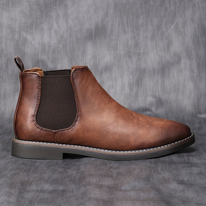 Nelson | Raffinerade Slip-On Chelsea Boots